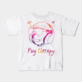 Pug therapy Kids T-Shirt
